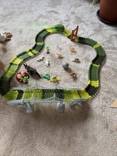Dinosaur Race Track Set 208PCS