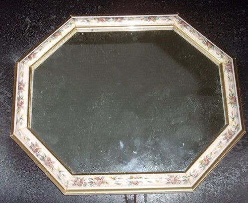Octagonal mirror with - mirror,