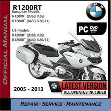 BMW R1200RT Workshop Service Repair Shop Manual 2005 - 2013 K26 R 1200 RT