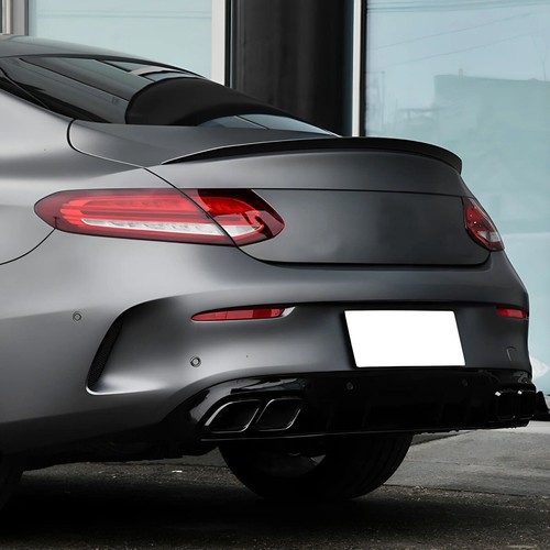 Rear spoiler lip gloss black - spoiler,