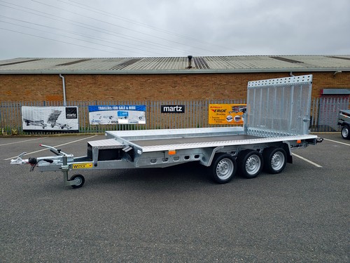 Car trailer plant mini digger - car,