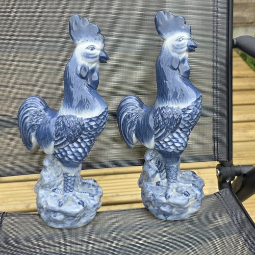 Blue white porcelain - &,