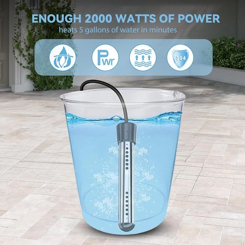 Portable water heater - water,