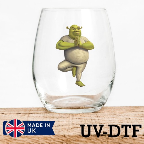 Shrek 8pcs dtf - stickers,