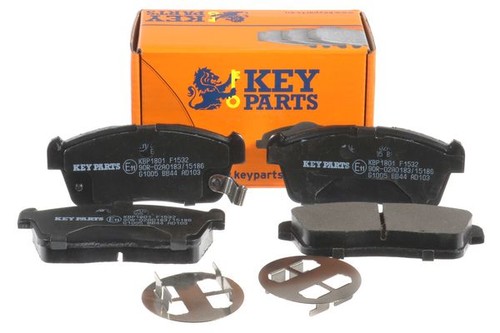 Key parts front brake pad - front,