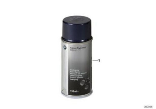 Bmw spray matte black - spray, 1502