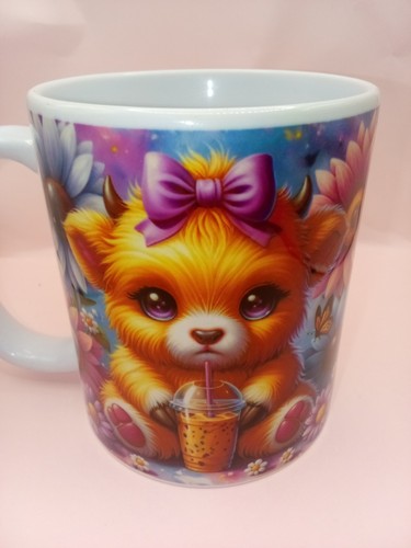 Lovely highland cow mug 11oz - highland,