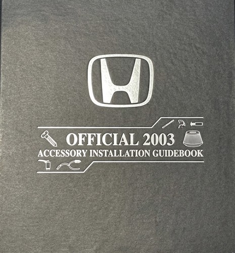 2003 honda element official - honda,