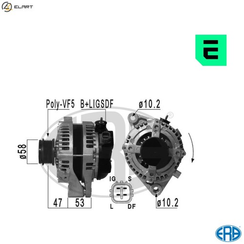 Alternator 210930a for toyota - alternator,