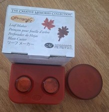 Creative Memories Leaf Maker In Box - Used
