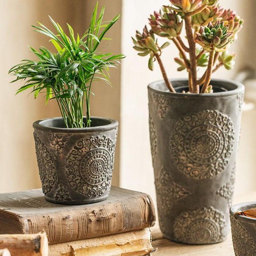Patterned set two plant - patterned,