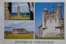 IRELAND, FERMANAGH scenic   - used,  posted  JOHN HINDE  2 NI 428