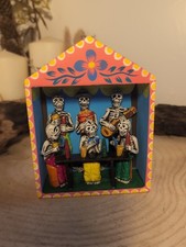 Hand Carved  Wooden Day Of The