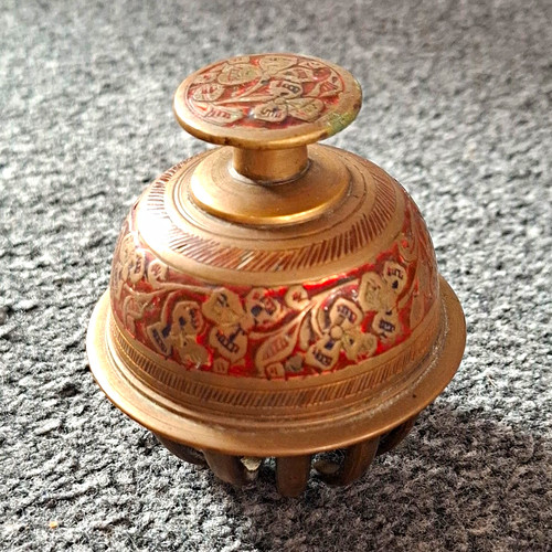 Engraved decorative brass - brass, hand