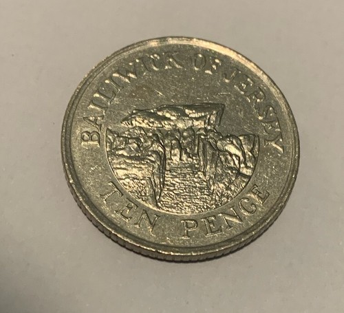 1992 bailiwick jersey - bailiwick, 10p