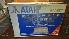 ATARI 520ST 520 ST STFM FM & 16 GAMES/COVERDISKS COMPUTER BUNDLE #RBX44 BOXED