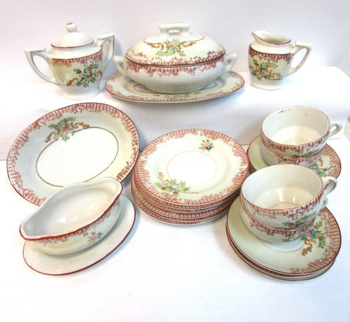 Vintage handpainted porcelain - handpainted,