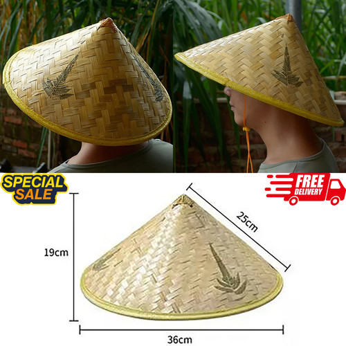 Bamboo hat chinese - hat,
