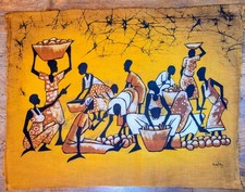 Batik Art, African, Wall