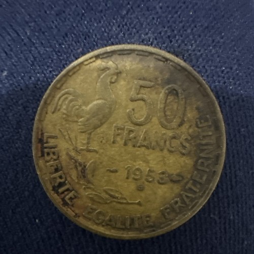 France francs coin 1953 - 50,