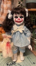 Ooak upcycled porcelain - ooak, horror