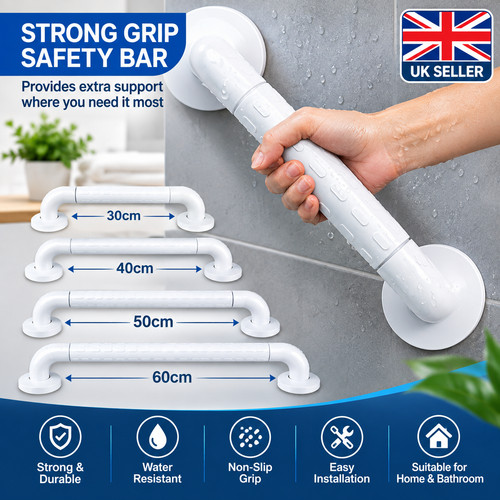 Bathroom shower grab rail - bathroom,