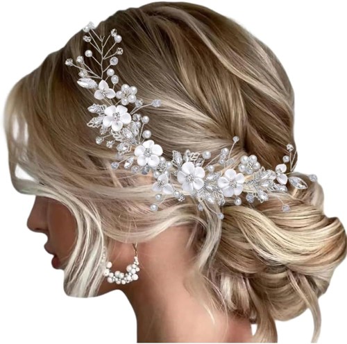 Flower wedding hair - flower,