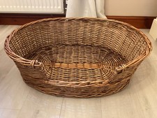 NEXT SMALL/MEDIUM WICKER DOG BASKE 73 x 53 x 21cm NEVER BEEN USED