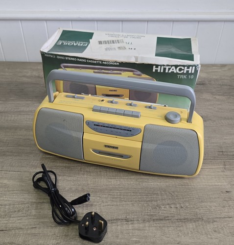 Hitachi trk portable stereo - hitachi,