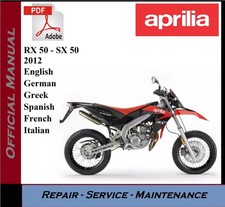 Aprilia RX 50 - SX 50 / RX50 -