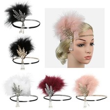 1920s Feather Headband