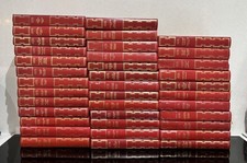 Agatha Christie Heron Set Of 37 Vintage Books Red Cover Yellow Ribbon VGC+