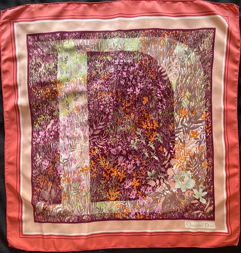 Vintage christian dior silk - dior,