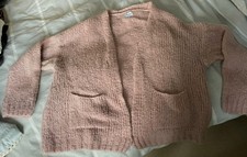 Luella Pink Cardigan Onesize  (Size 10/12/14)