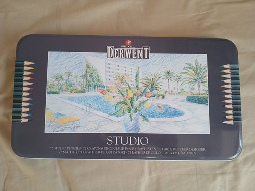 Derwent watercolour pencils - derwent,