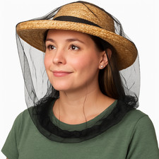 Midge Head Net Mosquito Hat