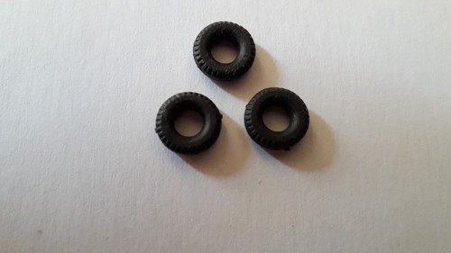 Corgi heinkel tyres black - corgi,