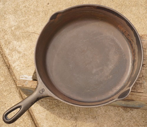 Vollrath cast iron skillet 8 - vollrath,