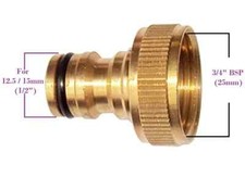 BRASS GARDEN TAP HOSE