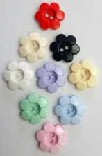 Daisy buttons Acrylic 15mm 2