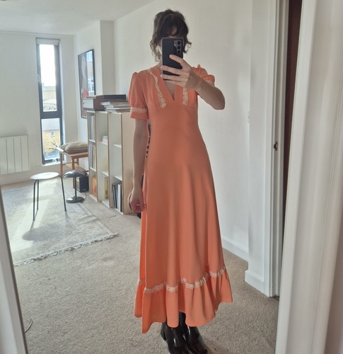 Vintage peach prairie - vintage,