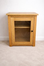 Oak and Glass Cupboard with