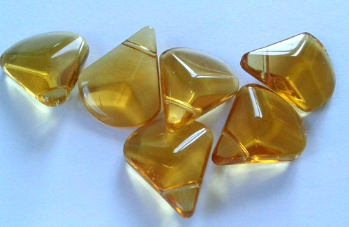 Teardrop faceted crystal - teardrop,