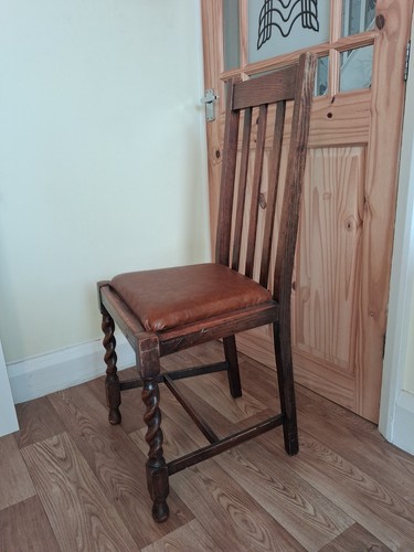 Antique oak dining - antique, chair