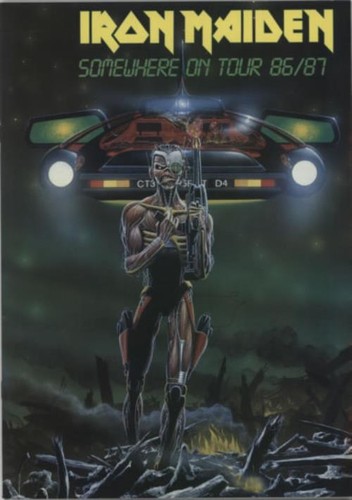 Iron maiden somewhere tour - somewhere,