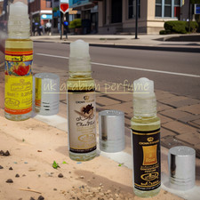 Crown Perfume Oud & Rose, Choco Musk, Bakhour 6ml Roll On Alcoho Free GIFT DEAL