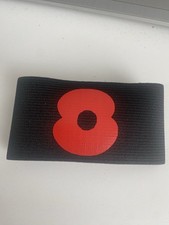 ADULT SIZE Remembrance Day Poppy Armbands Football Sports Memorial Armbands 