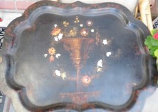 TRAY early 19th century paper