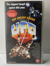 Roy Chubby Brown Starring In UFO The Movie On VHS Video Cassette Tape