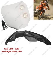 Headlight Flat White and